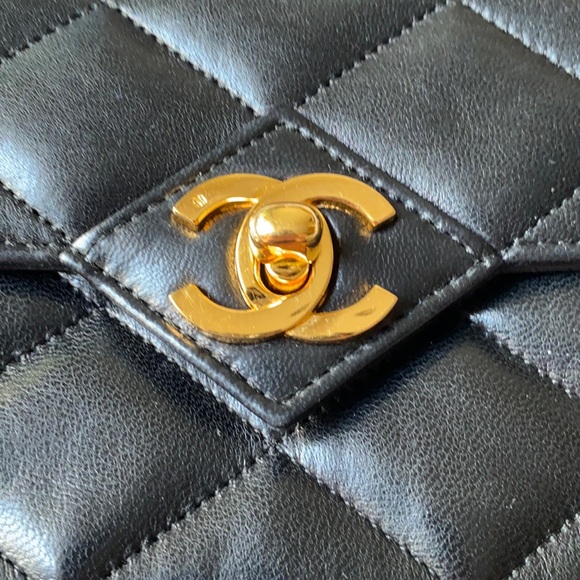 🔥🔥🔥Authentic Vintage Chanel Single Flap Shoulder Bag - Picture 2 of 16